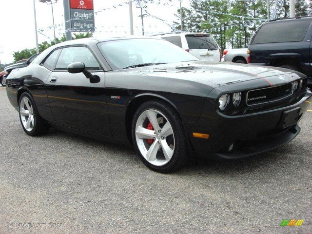 Brilliant Black Crystal Pearl 2010 Dodge Challenger SRT8 Exterior Photo #48454456