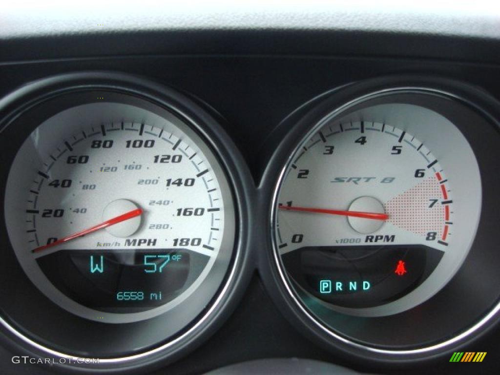 2010 Dodge Challenger SRT8 Gauges Photo #48454498