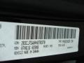 PXR: Brilliant Black Crystal Pearl 2010 Dodge Challenger SRT8 Color Code