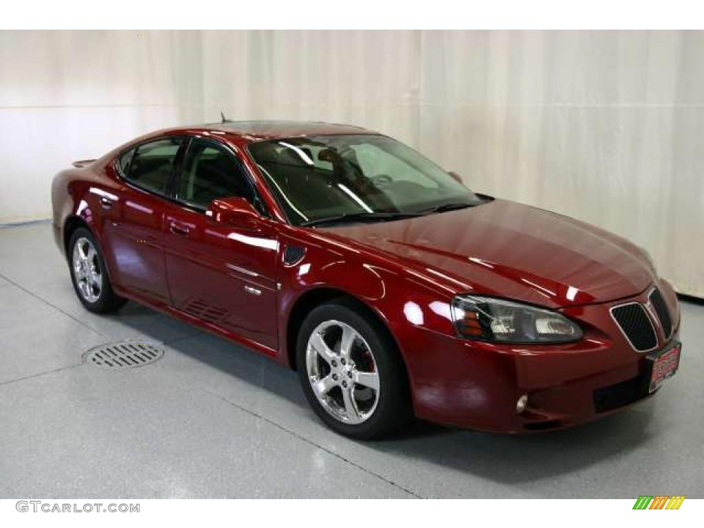 2007 Red Jewel Tintcoat Pontiac Grand Prix Gxp Sedan