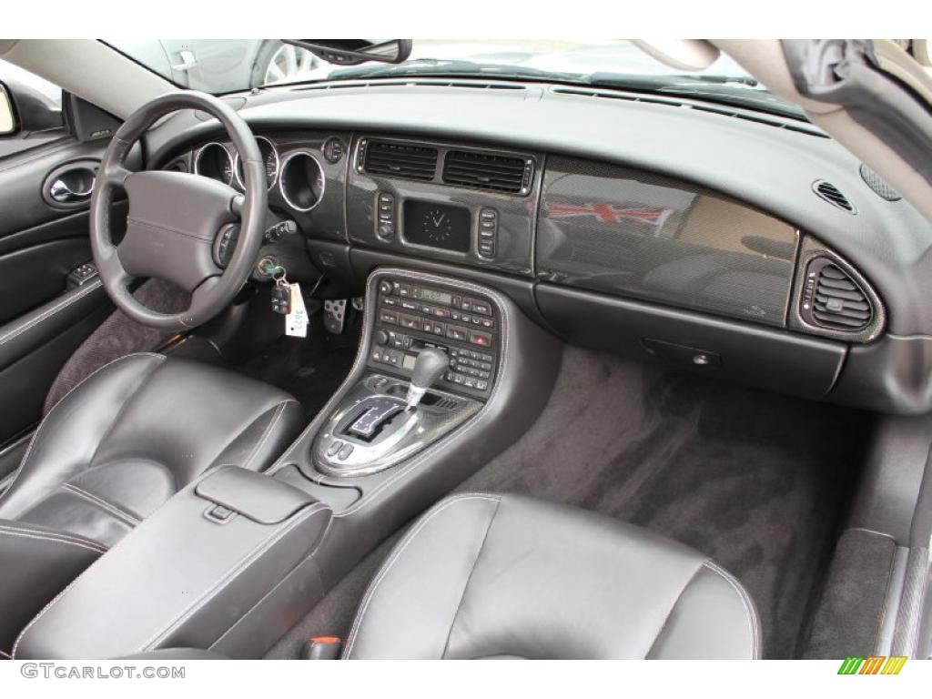 2006 Jaguar XK XKR Convertible Charcoal Dashboard Photo #48457601