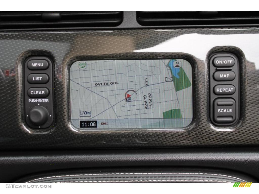 2006 Jaguar XK XKR Convertible Navigation Photos
