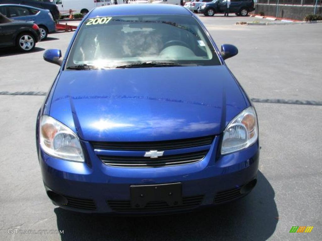 2007 Cobalt LT Sedan - Pace Blue / Gray photo #3