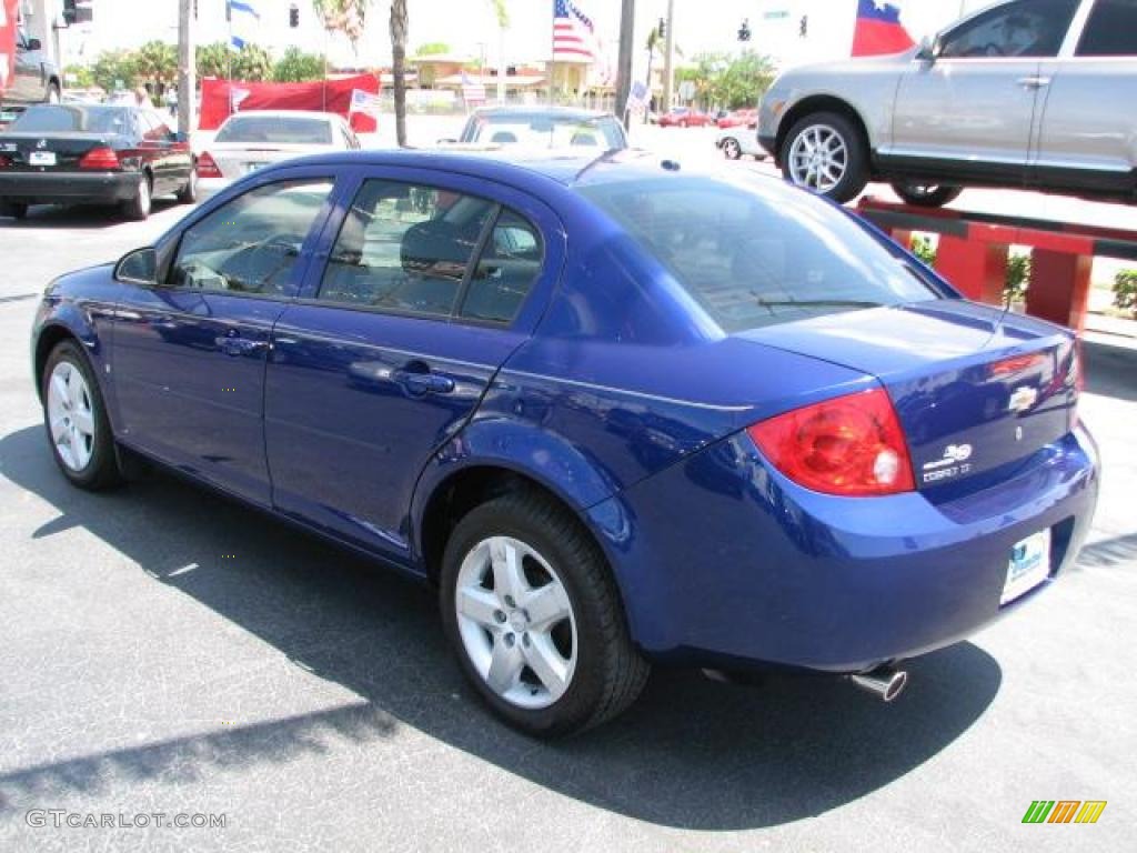 2007 Cobalt LT Sedan - Pace Blue / Gray photo #7