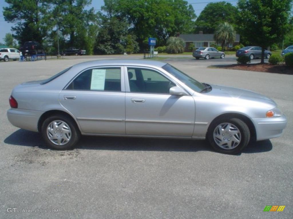 2001 626 LX - Moonlight Gray Metallic / Gray photo #4