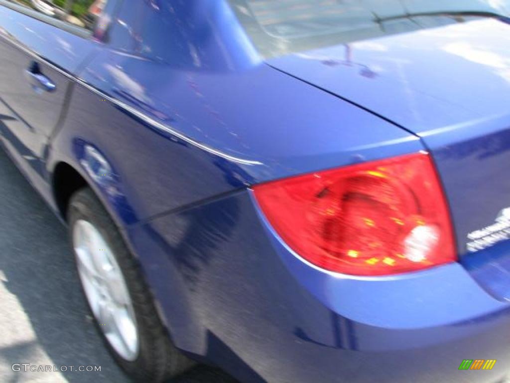 2007 Cobalt LT Sedan - Pace Blue / Gray photo #8