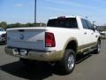 2011 Bright White Dodge Ram 3500 HD Laramie Longhorn Crew Cab 4x4  photo #3