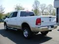 2011 Bright White Dodge Ram 3500 HD Laramie Longhorn Crew Cab 4x4  photo #4