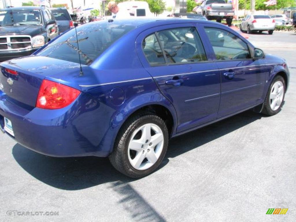 2007 Cobalt LT Sedan - Pace Blue / Gray photo #11