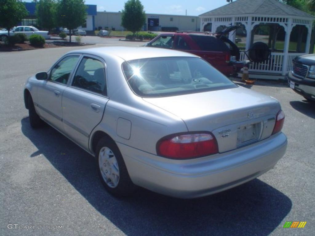 2001 626 LX - Moonlight Gray Metallic / Gray photo #8