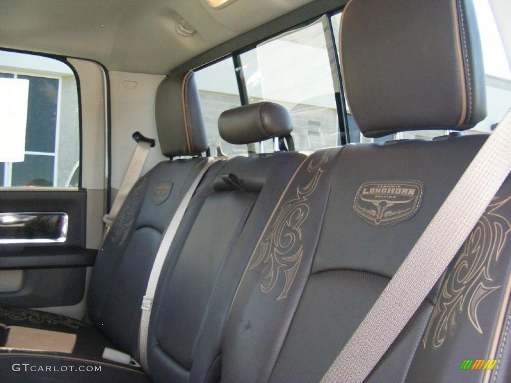 2011 Dodge Ram 3500 HD Laramie Longhorn Crew Cab 4x4 Interior Color Photos