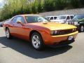 2011 Toxic Orange Pearl Dodge Challenger SE  photo #2