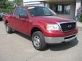 2008 Redfire Metallic Ford F150 XLT SuperCab 4x4  photo #10