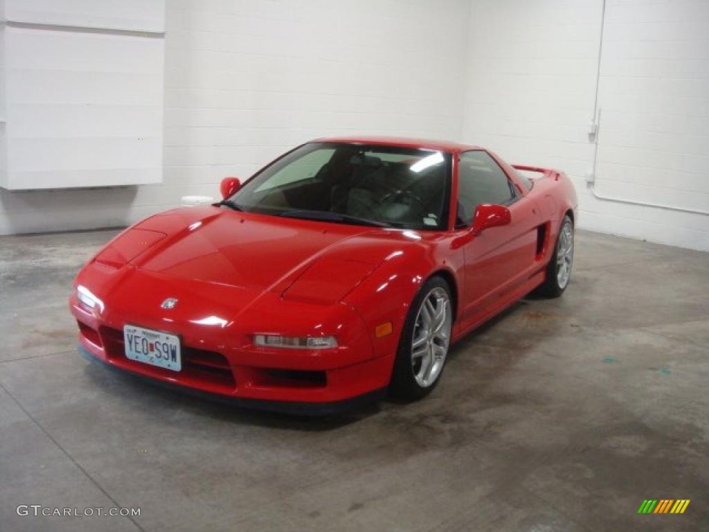 1998 NSX T - Formula Red / Onyx photo #1