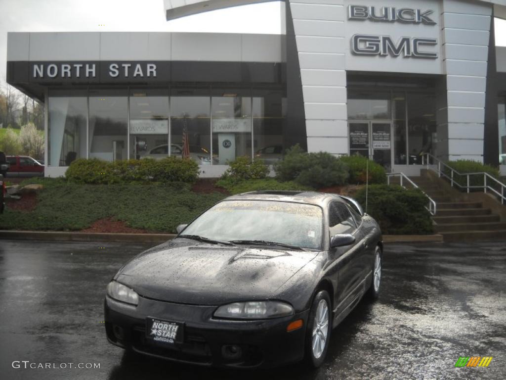 1999 Eclipse GS Coupe - Kalapana Black / Black photo #1