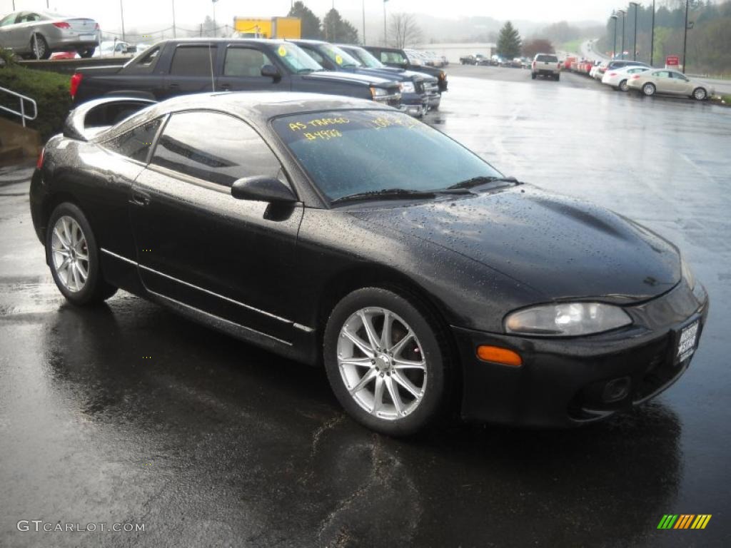 Kalapana Black 1999 Mitsubishi Eclipse GS Coupe Exterior Photo #48461043