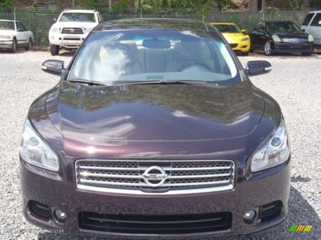 Crimson Black 2011 Nissan Maxima 3.5 SV Exterior Photo #48461079