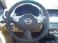 Cafe Latte 2011 Nissan Maxima 3.5 SV Steering Wheel