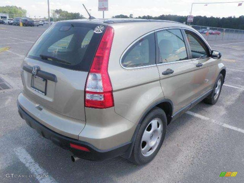 2008 CR-V LX - Borrego Beige Metallic / Ivory photo #4