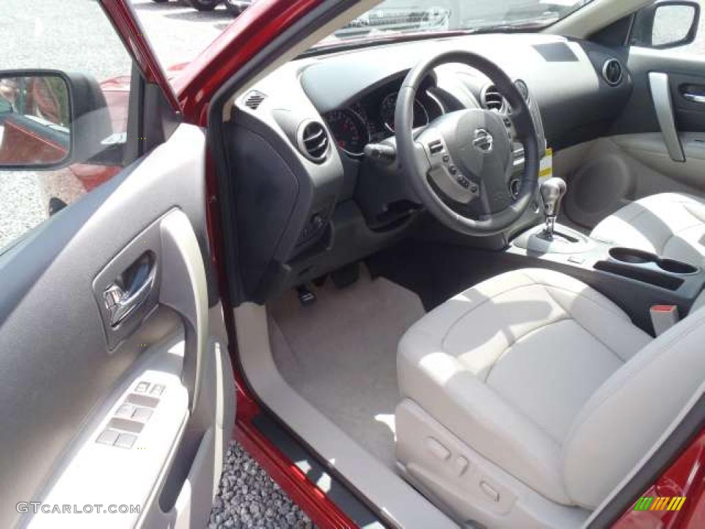 2011 Rogue SL - Cayenne Red / Gray photo #5