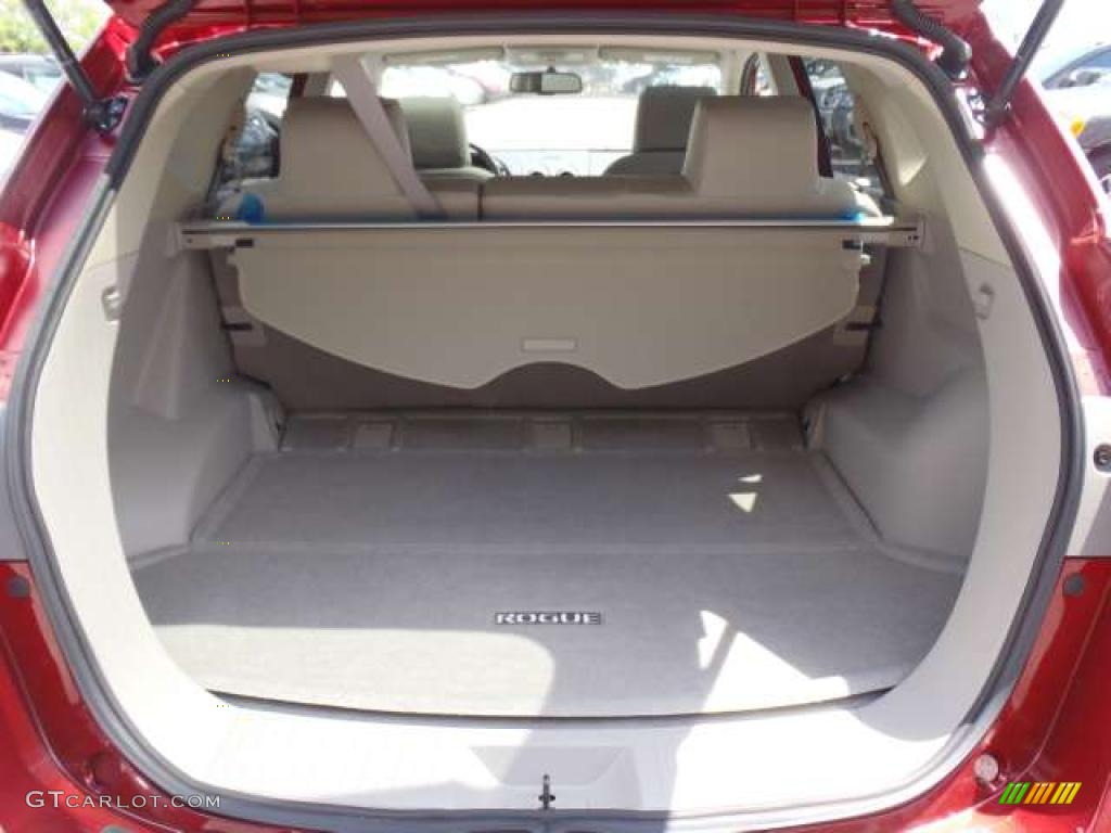 2011 Rogue SL - Cayenne Red / Gray photo #11