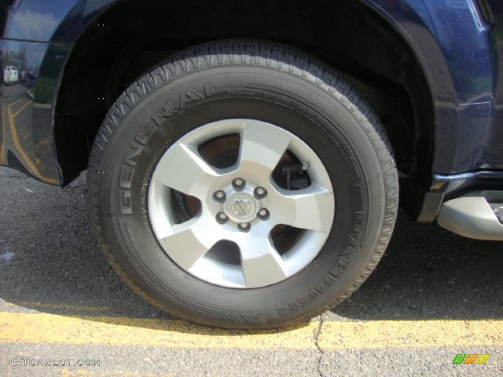 2008 Pathfinder S 4x4 - Majestic Blue / Cafe Latte photo #27