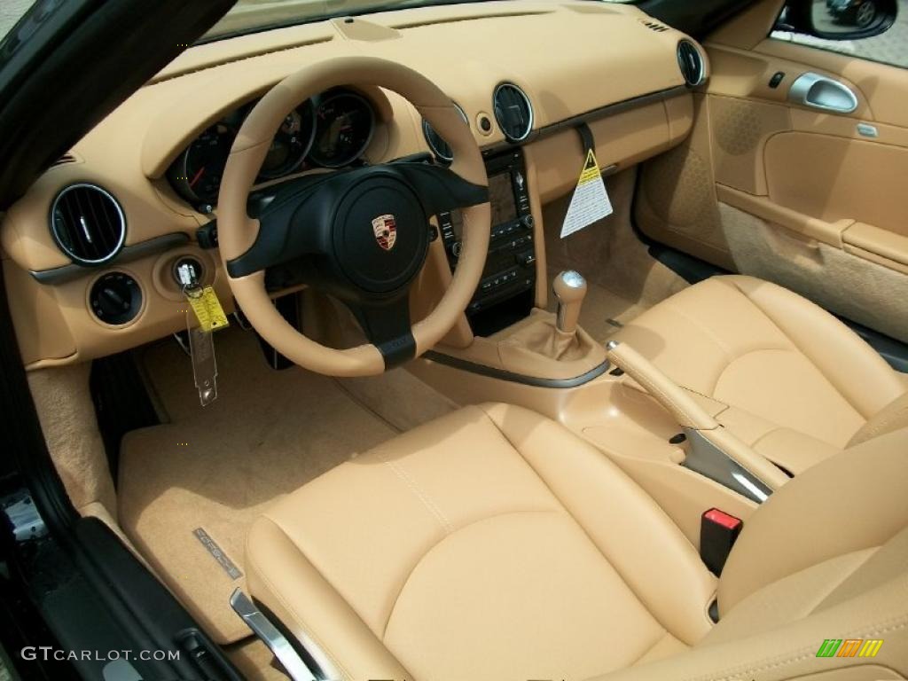 Sand Beige Interior 2011 Porsche Boxster Standard Boxster Model Photo #48462858