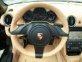 Sand Beige 2011 Porsche Boxster Standard Boxster Model Steering Wheel