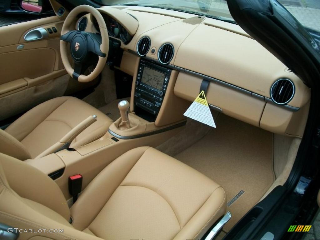 Sand Beige Interior 2011 Porsche Boxster Standard Boxster Model Photo #48463068