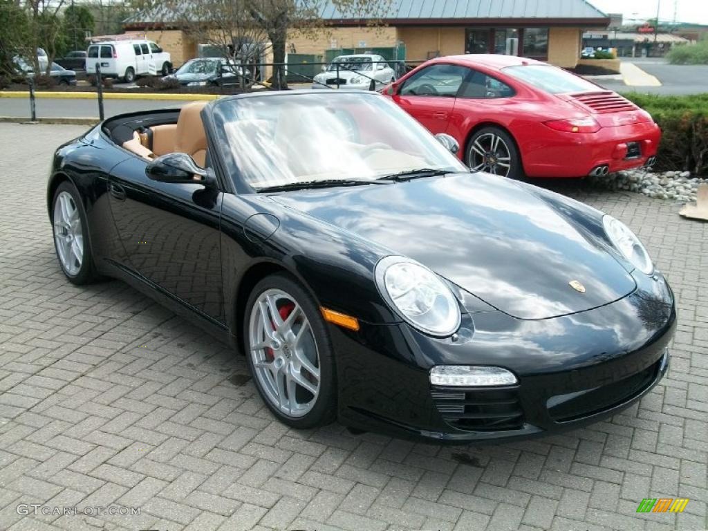 Black 2011 Porsche 911 Carrera S Cabriolet Exterior Photo #48463242