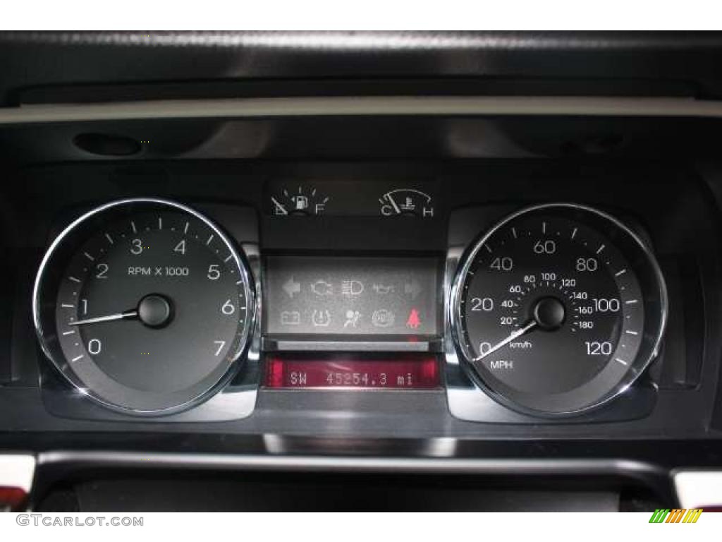 2008 Lincoln MKZ AWD Sedan Gauges Photo #48464568