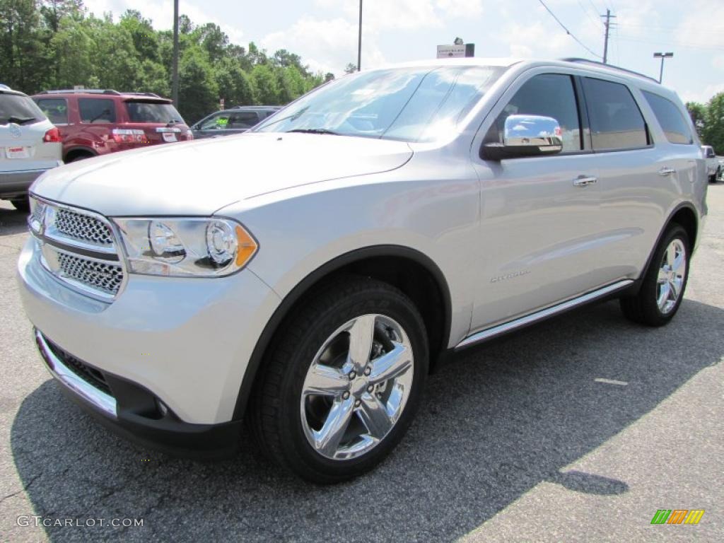 Bright Silver Metallic 2011 Dodge Durango Citadel Exterior Photo #48464868
