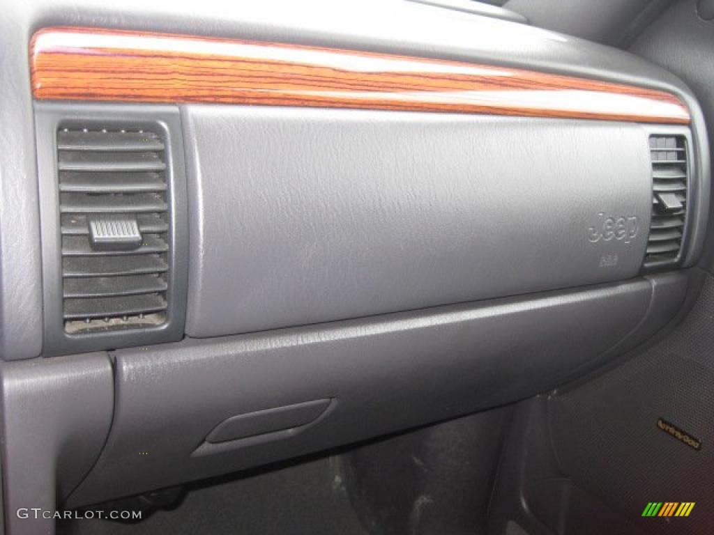 1999 Grand Cherokee Limited 4x4 - Bright Platinum Metallic / Agate photo #31