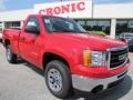 2011 Fire Red GMC Sierra 1500 SLE Regular Cab  photo #1