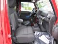 2011 Flame Red Jeep Wrangler Unlimited Sport 4x4  photo #15