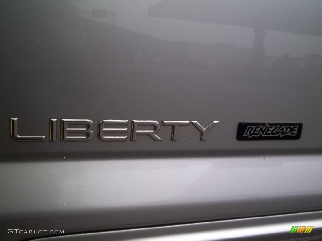 2003 Liberty Renegade 4x4 - Bright Silver Metallic / Dark Slate Gray photo #30