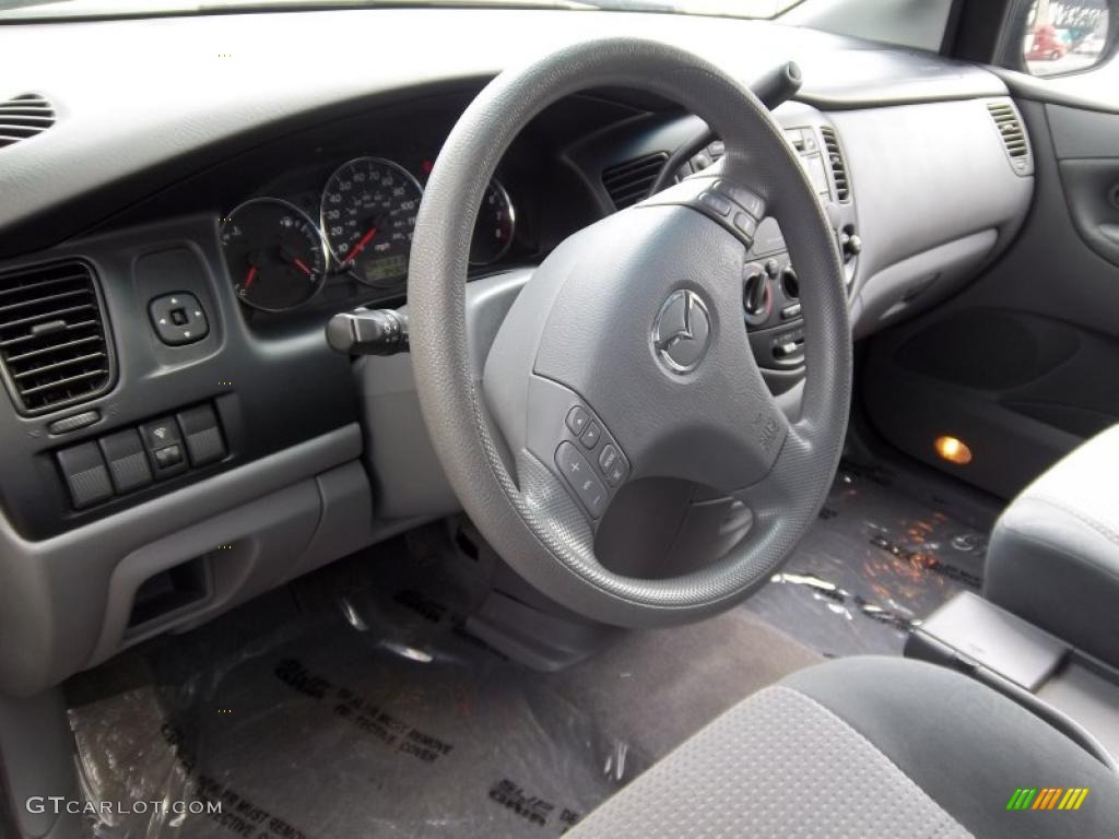 Gray Interior 2004 Mazda MPV LX Photo #48466104