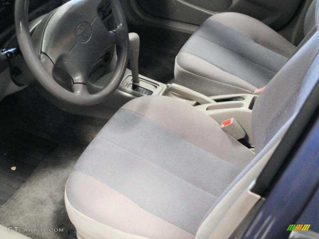 1999 Corolla VE - Twilight Blue Pearl / Pebble Beige photo #9