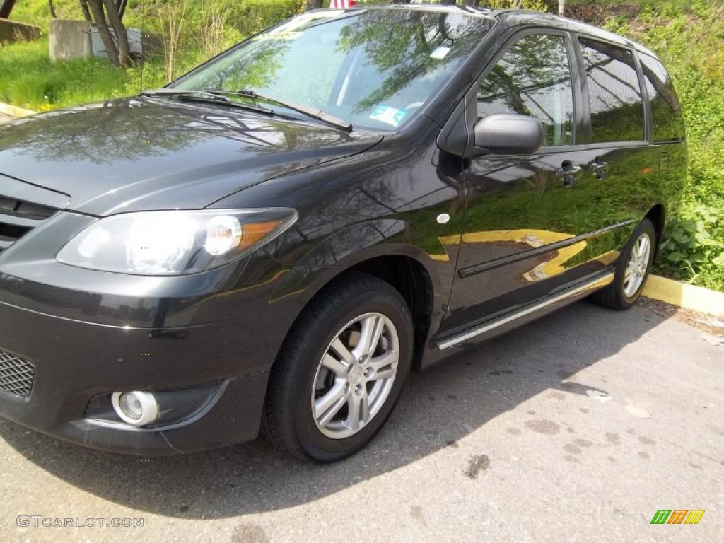 2004 MPV LX - Black Mica / Gray photo #32