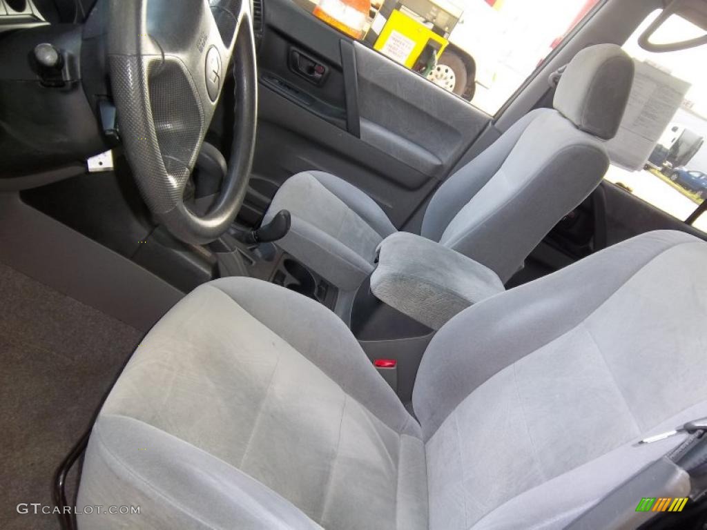 2001 Montero XLS 4x4 - Solano Black Pearl / Gray photo #8