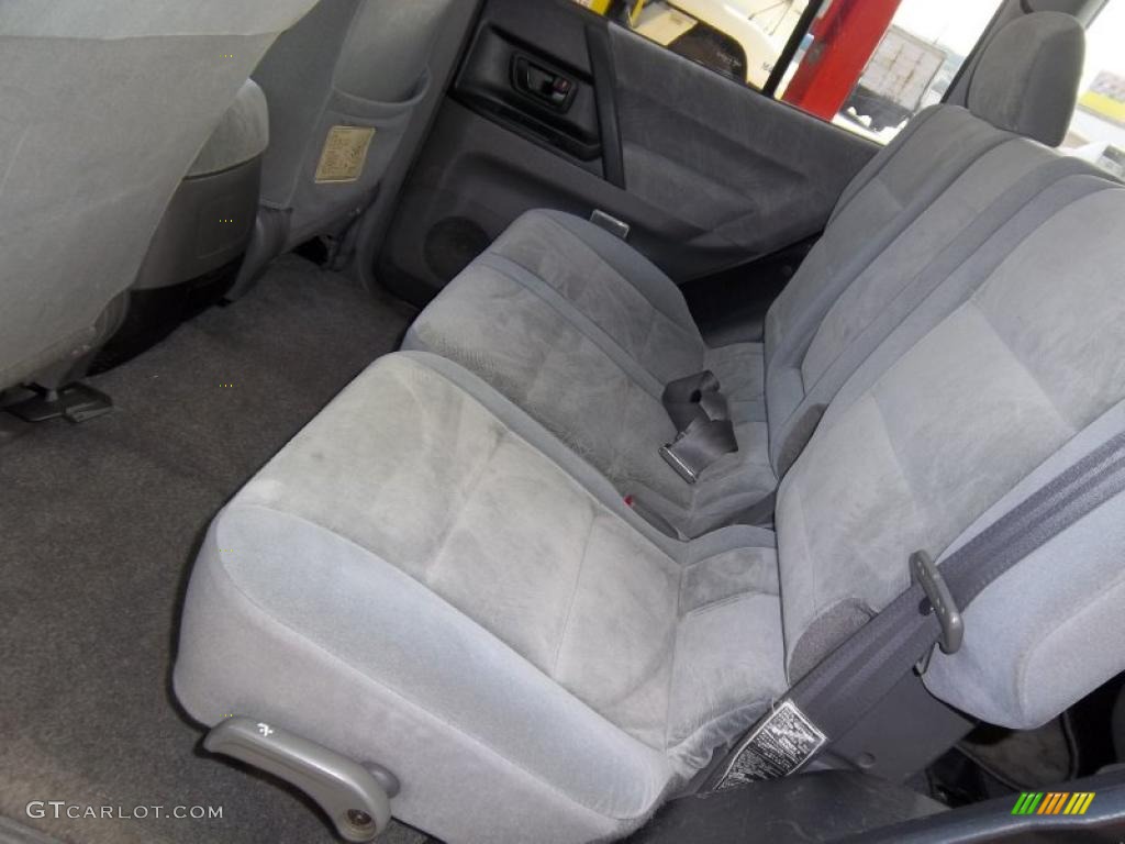 2001 Montero XLS 4x4 - Solano Black Pearl / Gray photo #14