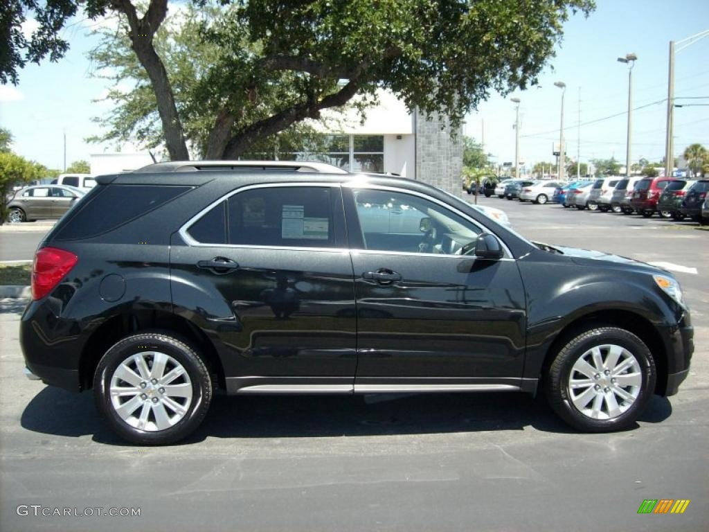 Black Granite Metallic 2011 Chevrolet Equinox LT Exterior Photo #48466911