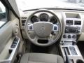 2010 Dodge Nitro Pastel Pebble Beige Interior Steering Wheel Photo