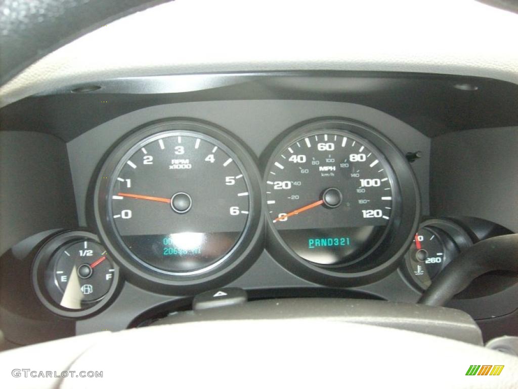 2009 Chevrolet Silverado 1500 Regular Cab Gauges Photo #48468387