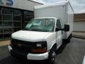 Summit White - Express Cutaway 3500 Moving Van Photo No. 3