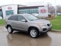 2011 Titanium Silver Kia Sorento LX V6 AWD  photo #1