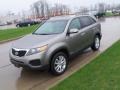 2011 Titanium Silver Kia Sorento LX V6 AWD  photo #4