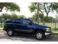 2001 Indigo Blue Metallic Chevrolet Tahoe LT 4x4  photo #10