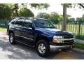 2001 Indigo Blue Metallic Chevrolet Tahoe LT 4x4  photo #12