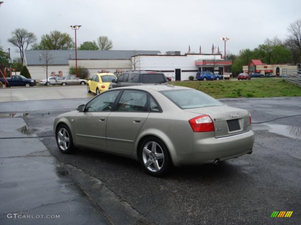 2005 A4 1.8T quattro Sedan - Canvas Beige Metallic / Beige photo #6